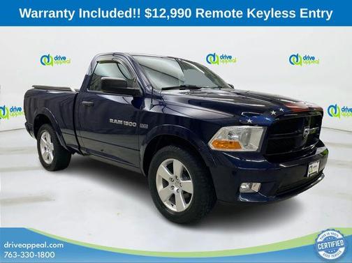 True Blue Pearlcoat 2012 RAM 1500 ST