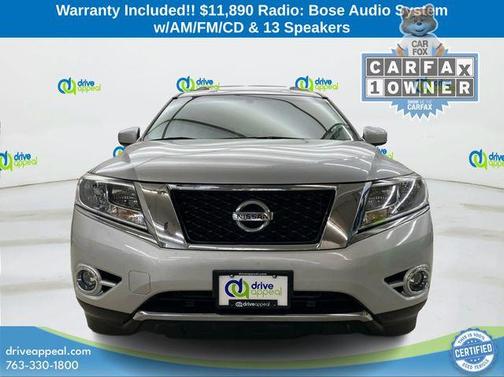 Brilliant Silver 2016 Nissan Pathfinder SL