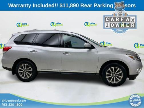 Brilliant Silver 2016 Nissan Pathfinder SL
