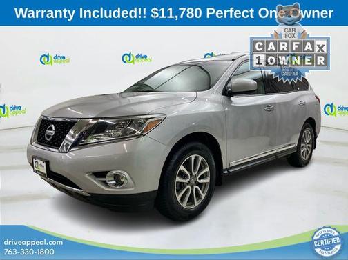 Brilliant Silver 2016 Nissan Pathfinder SL