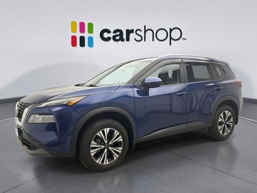 Caspian Blue Metallic 2023 Nissan Rogue SV