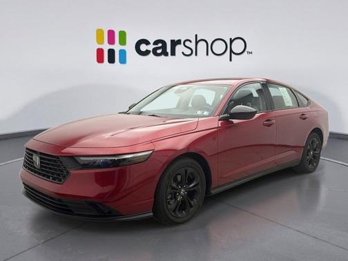 Radiant Red 2025 Honda Accord SE