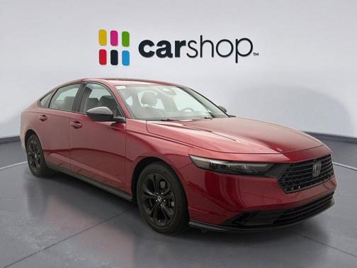 Radiant Red 2025 Honda Accord SE