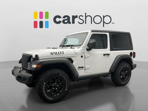 Bright White Clearcoat 2022 Jeep Wrangler Willys