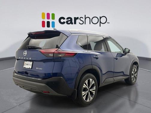 Caspian Blue Metallic 2021 Nissan Rogue SV