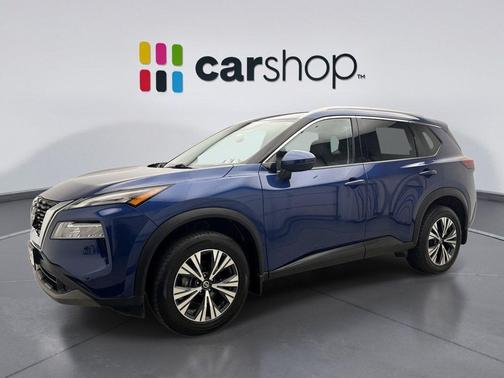 Caspian Blue Metallic 2021 Nissan Rogue SV