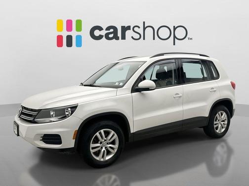 Pure White 2017 Volkswagen Tiguan 2.0T S 4MOTION
