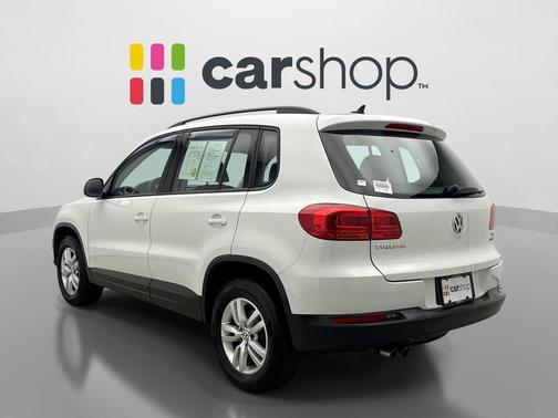 Pure White 2017 Volkswagen Tiguan 2.0T S 4MOTION