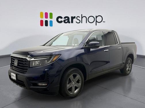 Obsidian Blue 2023 Honda Ridgeline RTL-E
