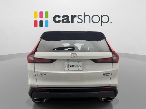 Platinum White 2023 Honda CR-V Hybrid Sport Touring AWD