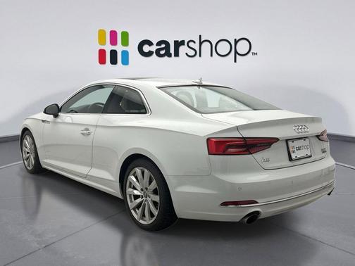Glacier White 2018 Audi A5 2.0T Premium Plus