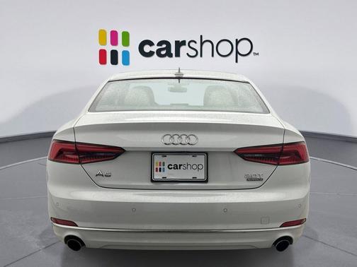 Glacier White 2018 Audi A5 2.0T Premium Plus