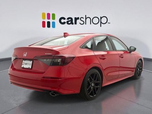 Rallye Red 2025 Honda Civic Sport