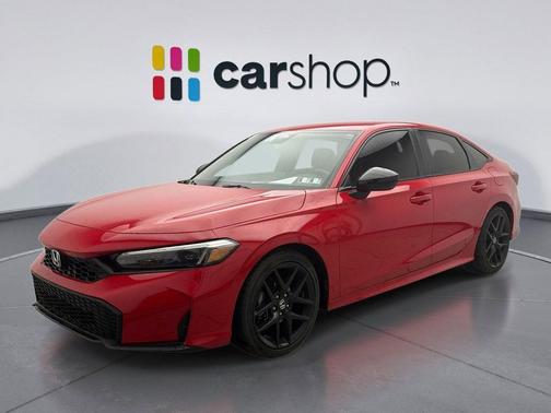 Rallye Red 2025 Honda Civic Sport