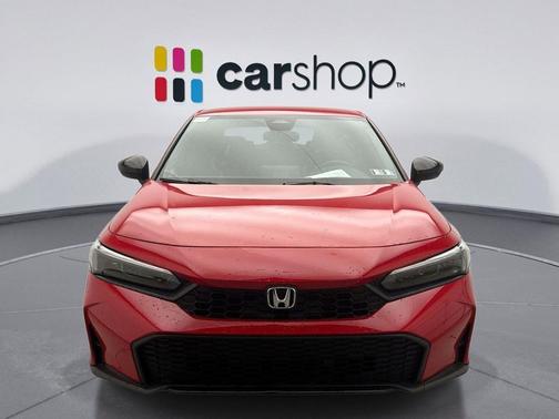 Rallye Red 2025 Honda Civic Sport