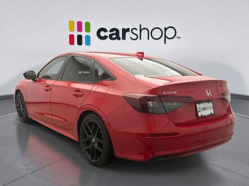 Rallye Red 2025 Honda Civic Sport