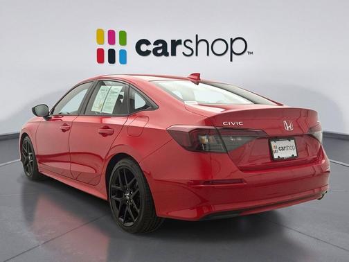 Rallye Red 2025 Honda Civic Sport