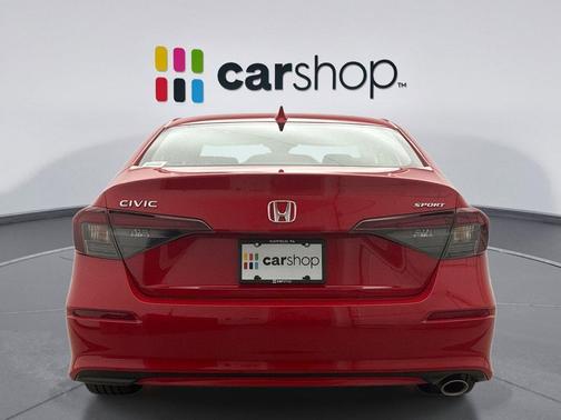 Rallye Red 2025 Honda Civic Sport