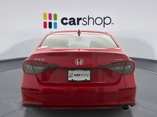 Rallye Red 2025 Honda Civic Sport