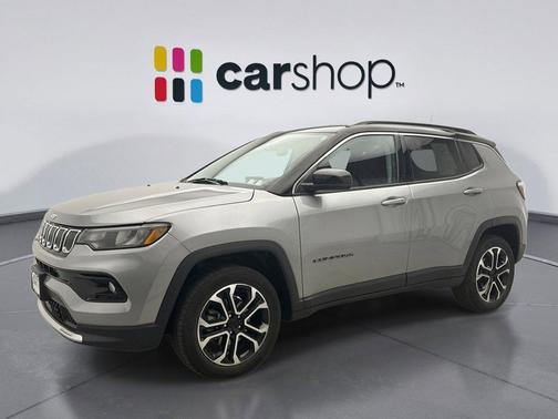Billet Silver Metallic Clearcoat 2022 Jeep Compass Limited