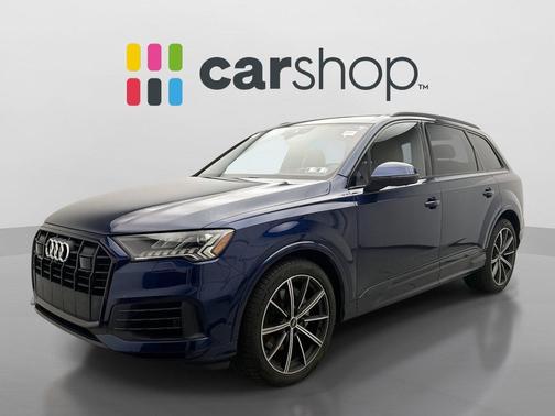 Navarra Blue 2021 Audi Q7 55 Prestige
