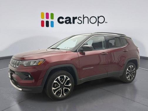 Velvet Red Pearlcoat 2022 Jeep Compass Limited