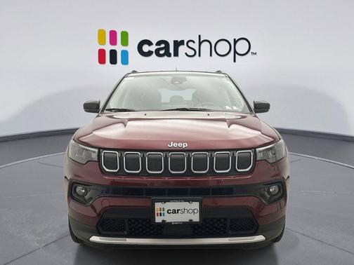 Velvet Red Pearlcoat 2022 Jeep Compass Limited