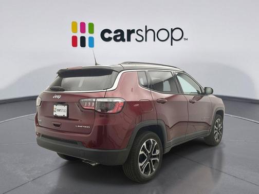 Velvet Red Pearlcoat 2022 Jeep Compass Limited