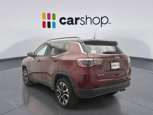 Velvet Red Pearlcoat 2022 Jeep Compass Limited