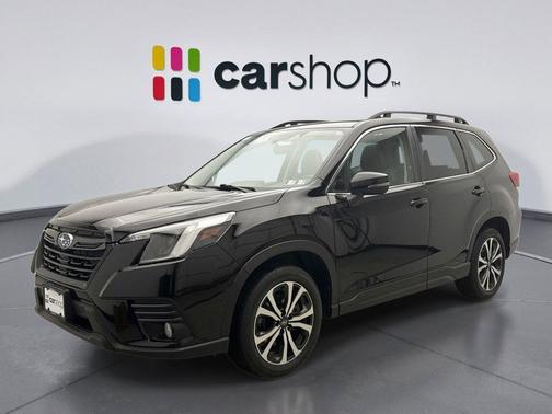 Crystal Black Silica 2023 Subaru Forester Limited