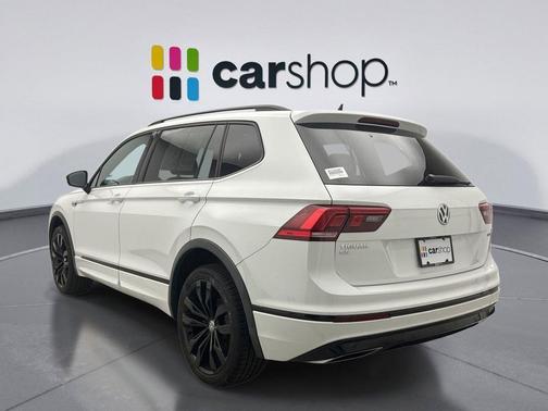 Pure White 2020 Volkswagen Tiguan 2.0T SE R-Line Black 4MOTION