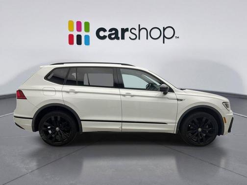 Pure White 2020 Volkswagen Tiguan 2.0T SE R-Line Black 4MOTION