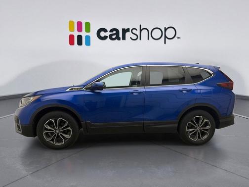 Aegean Blue 2021 Honda CR-V AWD EX-L