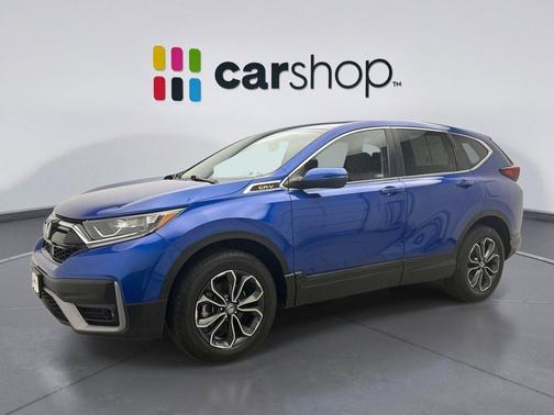 Aegean Blue 2021 Honda CR-V AWD EX-L