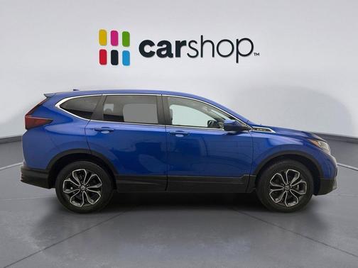 Aegean Blue 2021 Honda CR-V AWD EX-L