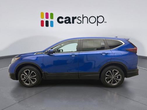 Aegean Blue 2021 Honda CR-V AWD EX-L