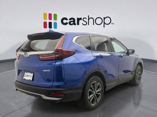 Aegean Blue 2021 Honda CR-V AWD EX-L