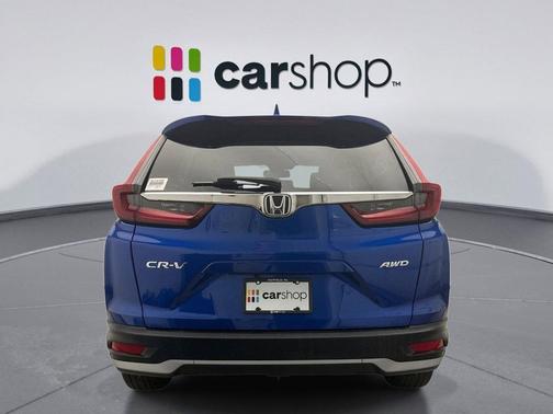 Aegean Blue 2021 Honda CR-V AWD EX-L