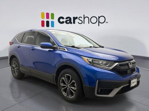 Aegean Blue 2021 Honda CR-V AWD EX-L