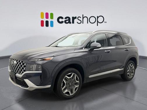 Lagoon Blue 2022 Hyundai Santa Fe Plug-In Hybrid Limited