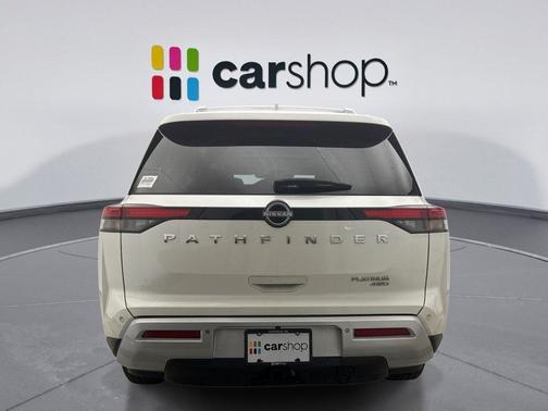 Pearl White Tricoat 2023 Nissan Pathfinder Platinum 4WD