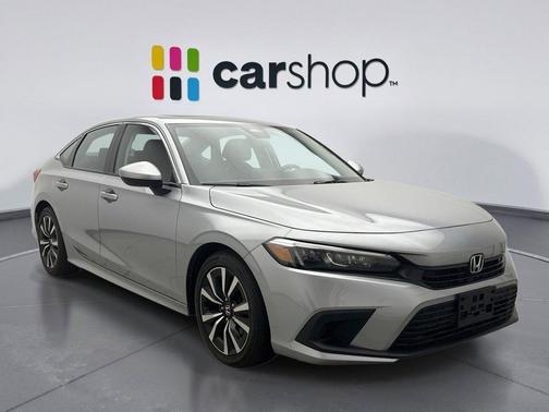 Lunar Silver 2024 Honda Civic EX