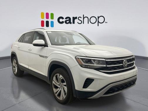 Pure White 2020 Volkswagen Atlas Cross Sport 2.0T SEL Premium