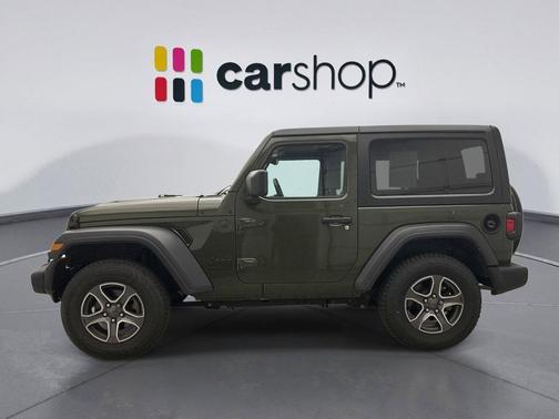 Sarge Green Clearcoat 2023 Jeep Wrangler Sport S