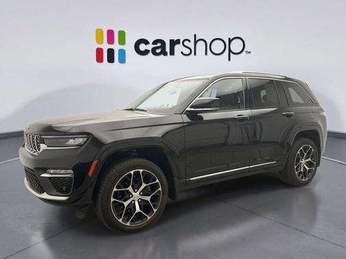 Diamond Black Crystal Pearlcoat 2022 Jeep Grand Cherokee Summit
