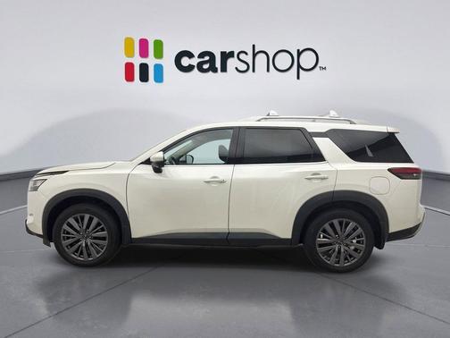 Pearl White Tricoat 2023 Nissan Pathfinder SL 4WD