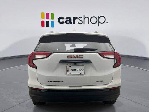 Summit White 2023 GMC Terrain SLT