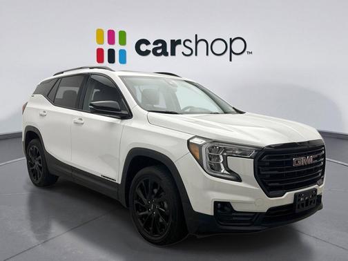 Summit White 2023 GMC Terrain SLT