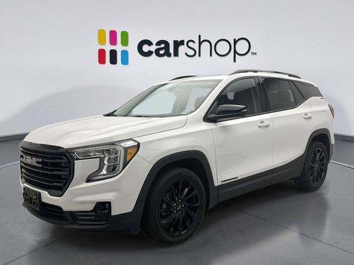 Summit White 2023 GMC Terrain SLT