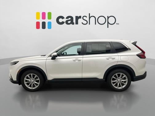 Platinum White 2025 Honda CR-V EX AWD
